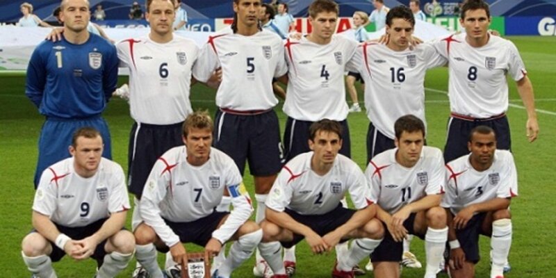 Đội hình của đội tuyển Anh